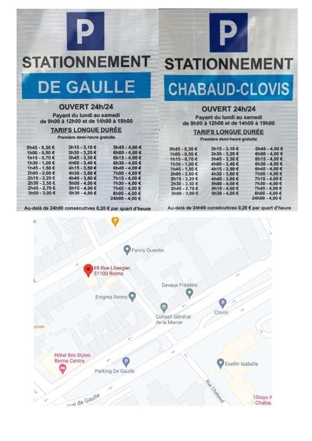 Le Coquet Logement Climatise Face A La Cathedrale - 3G Reims Zewnętrze zdjęcie